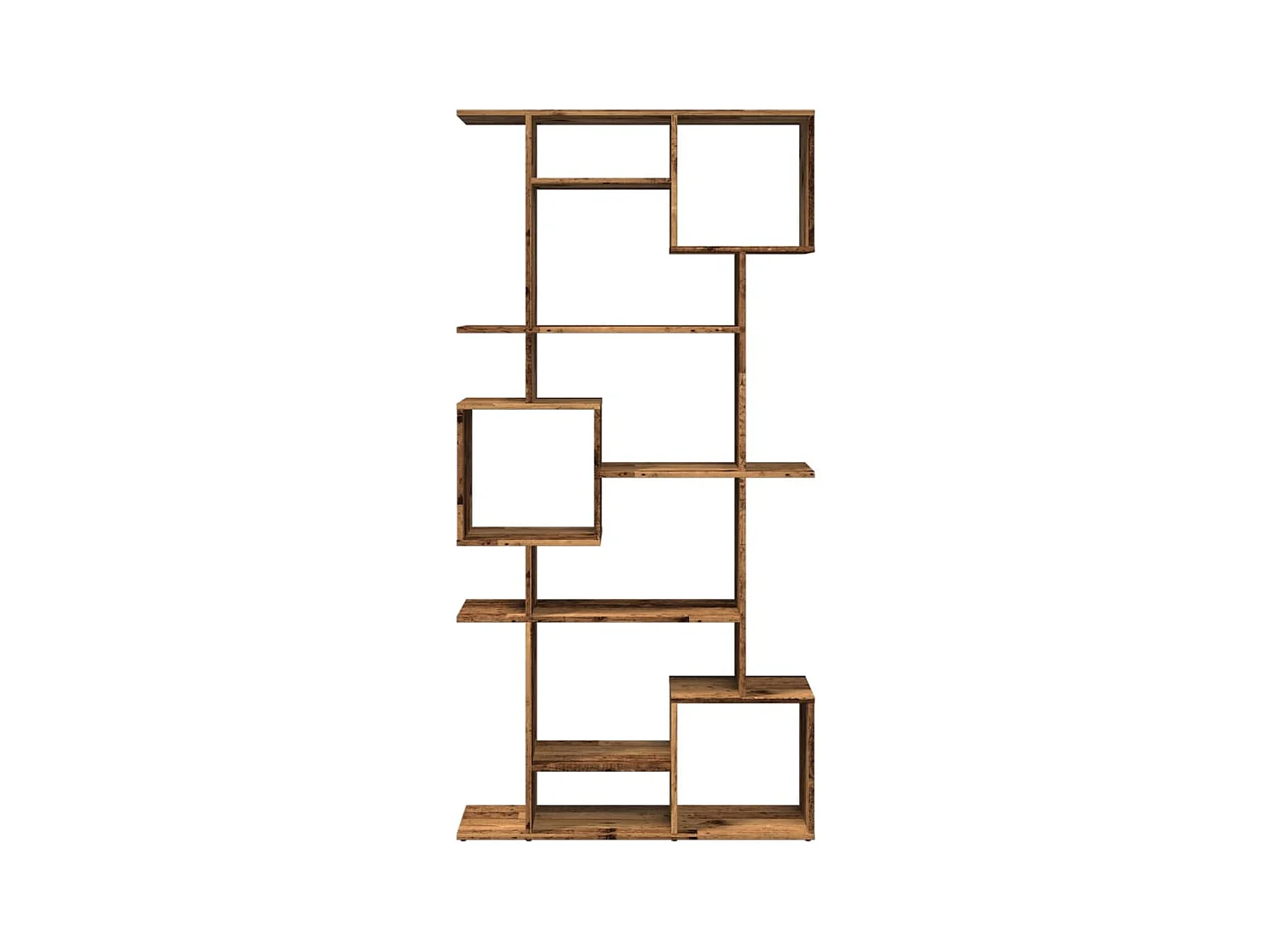 Estante 92x29x188 cm derivados de madeira madeira velha