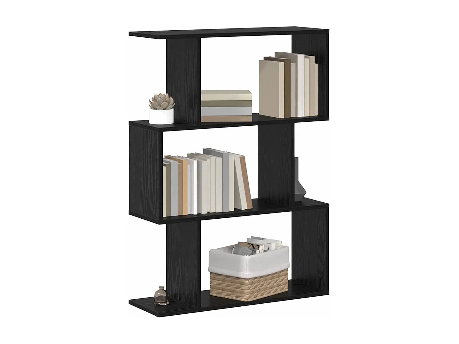 Bibliothèque Gris 70 x 14 x 97 cm Bois d'ingénierie