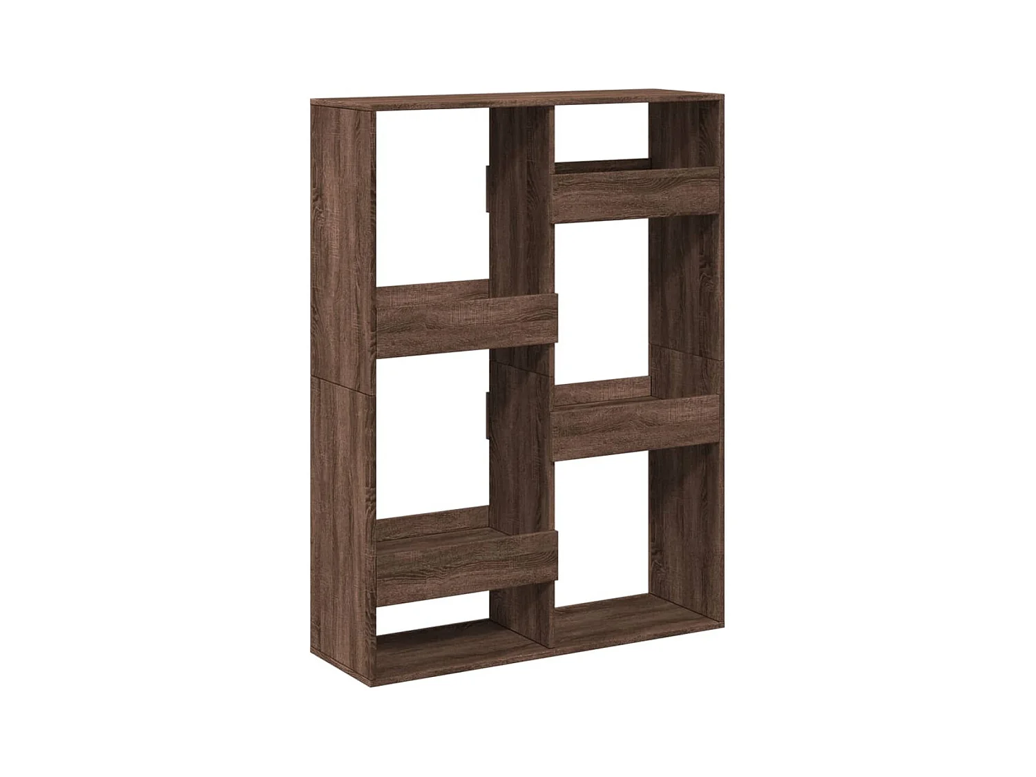 Bibliothèque / Cloison de séparation chêne marron 100x33x135cm bois ingénierie