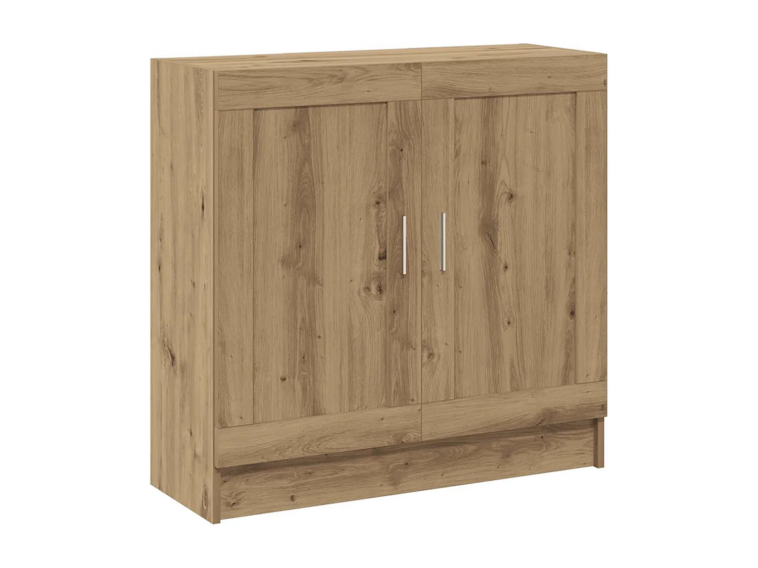 Bibliothèque chêne artisanal 82,5x30,5x80 cm bois d'ingénierie