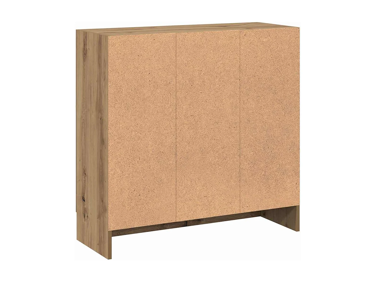 Bibliothèque chêne artisanal 82,5x30,5x80 cm bois d'ingénierie