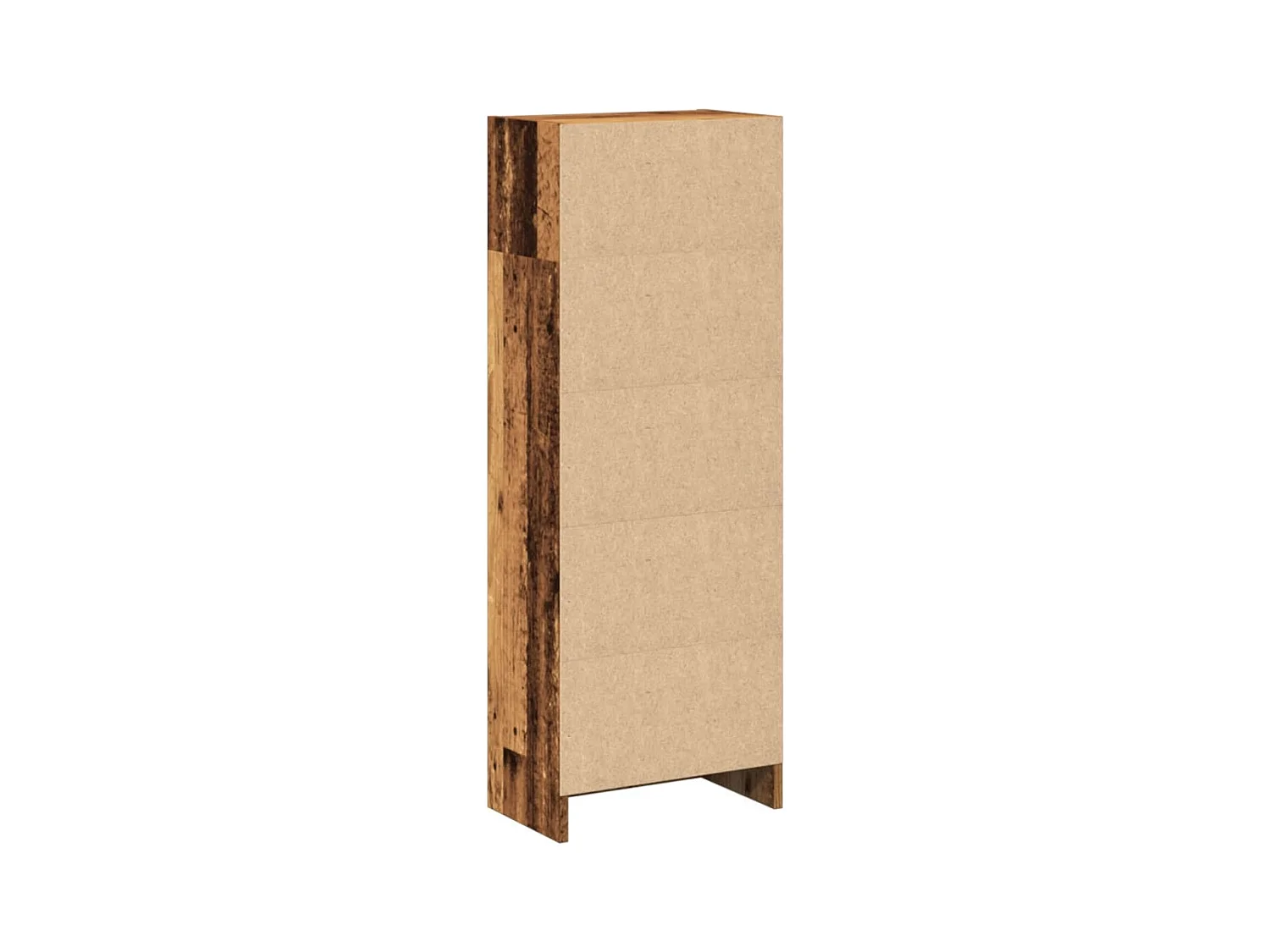 Bibliothèque vieux bois 40x24x109 cm bois d'ingénierie