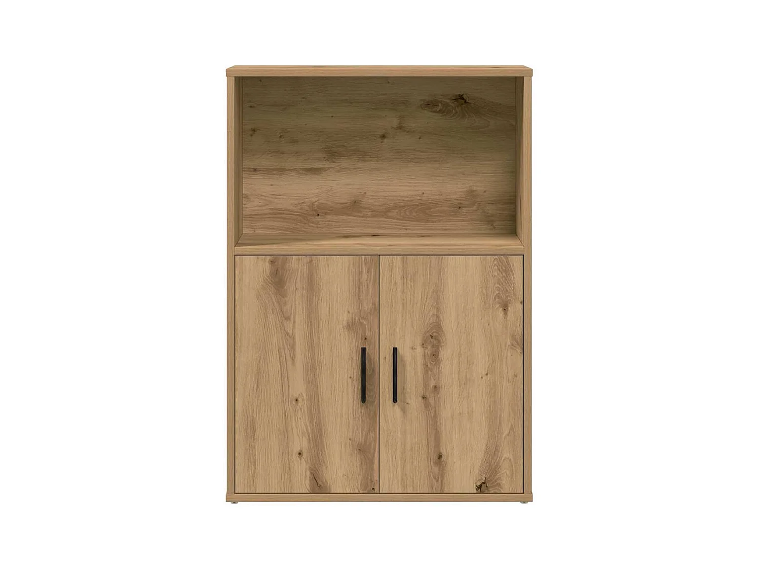 Estantería de madera de ingeniería roble artisan 60x24x85 cm