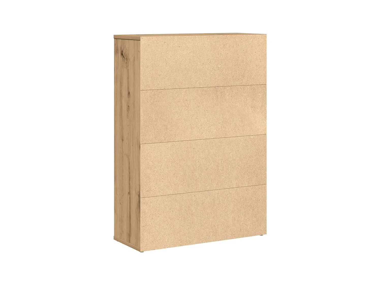 Estantería de madera de ingeniería roble artisan 60x24x85 cm