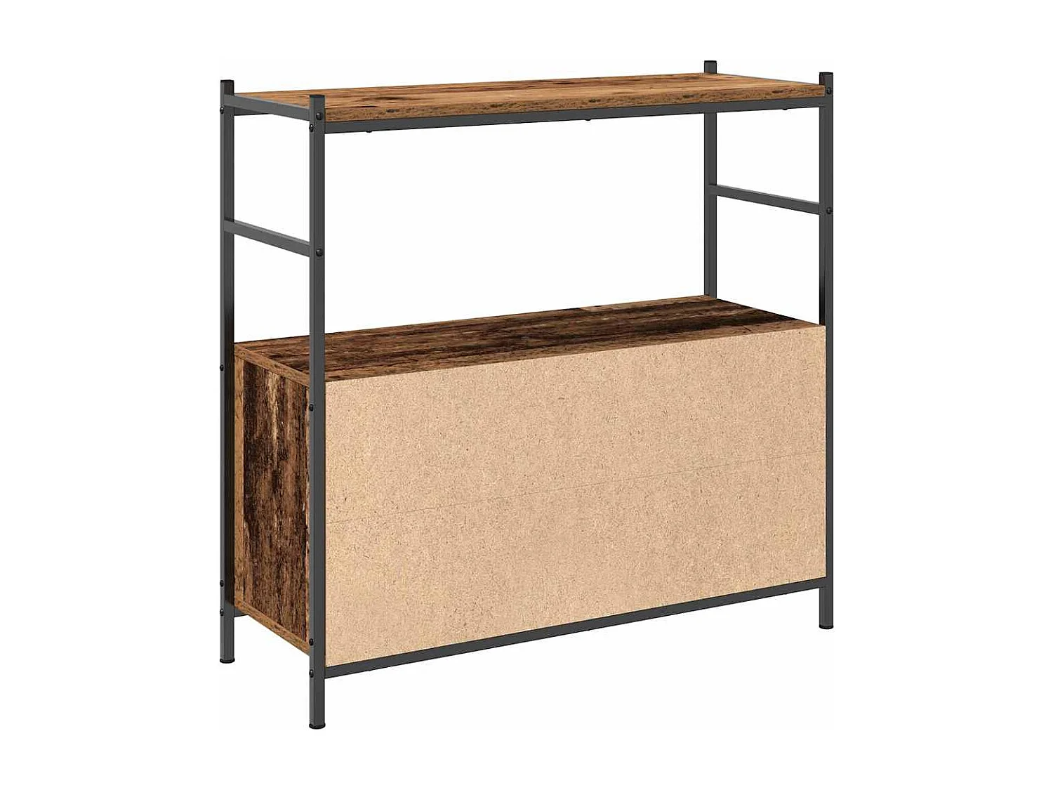 Bibliothèque Chêne fumé 80 x 30 x 78.5 cm Bois d'ingénierie