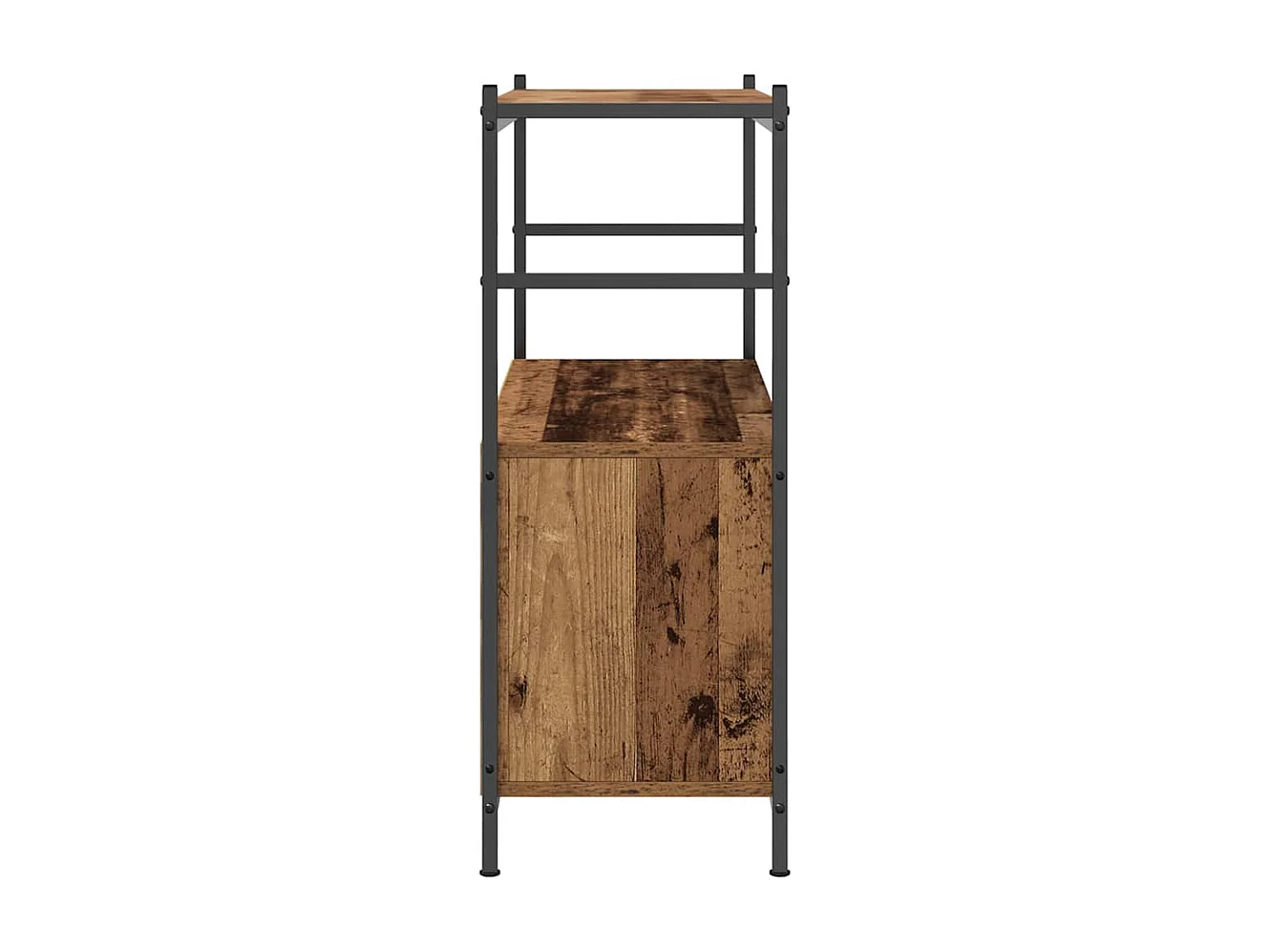 Boekenplank Gerookt eiken 80 x 30 x 78.5 cm Bewerkt hout