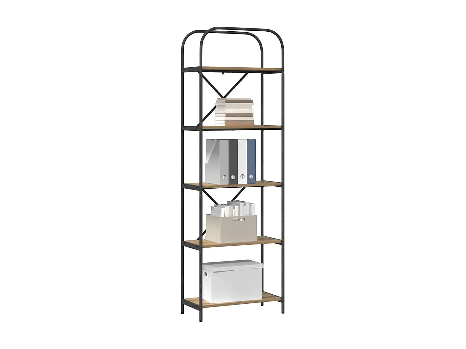 Estante de libros Roble artisan 60 x 30 x 183 cm