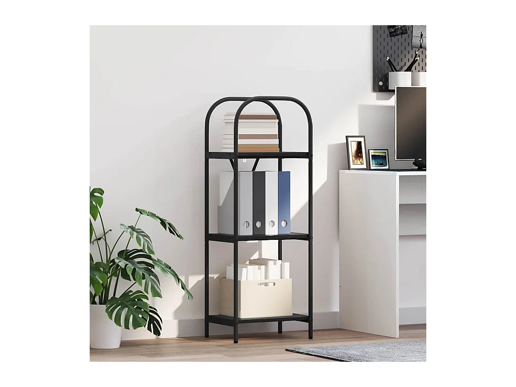 Bibliothèque Chêne noir 40 x 30 x 109 cm Bois d'ingénierie