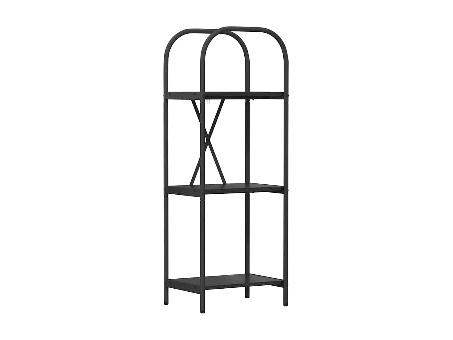 Bibliothèque Chêne noir 40 x 30 x 109 cm Bois d'ingénierie