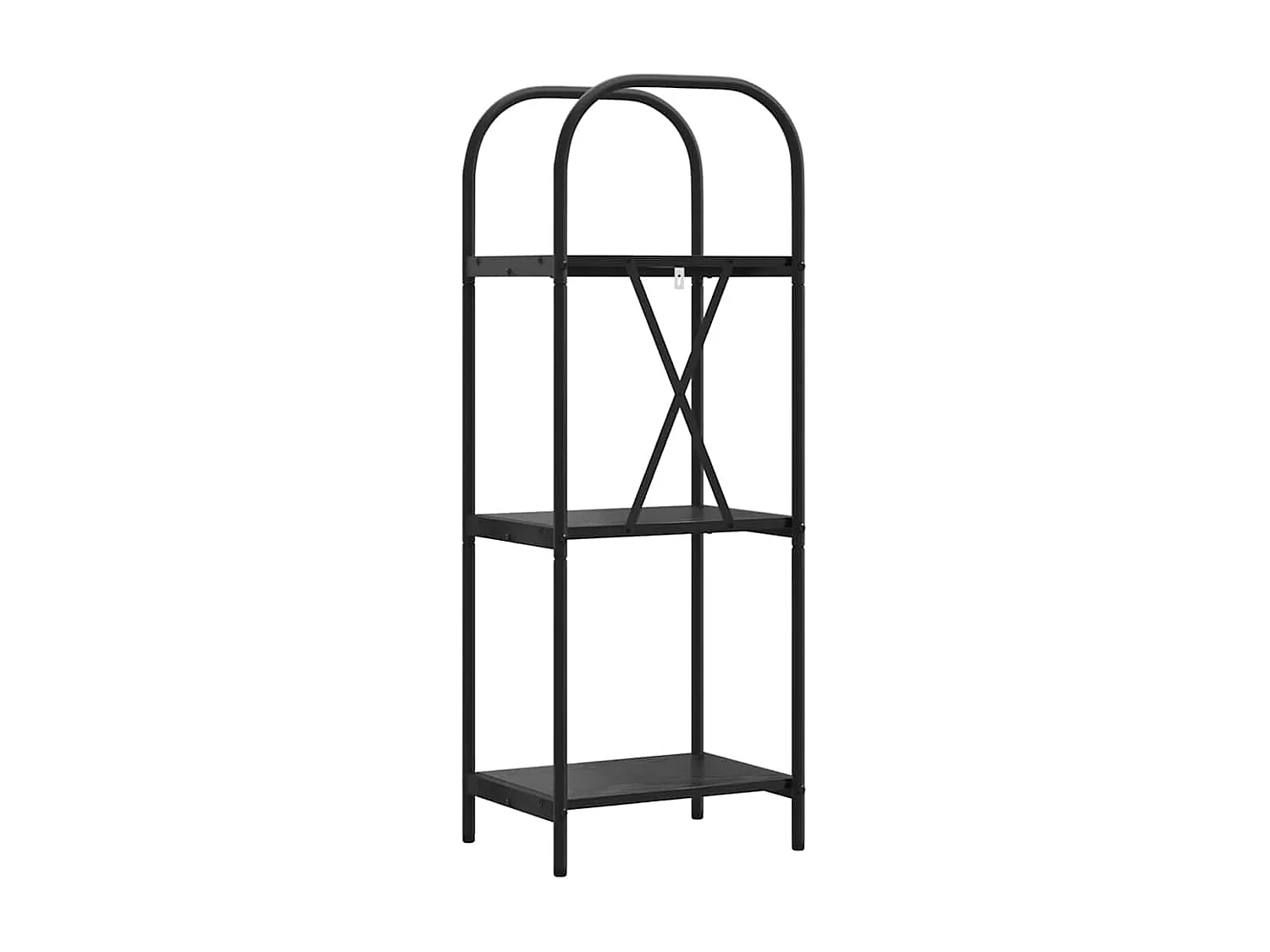 Bibliothèque Chêne noir 40 x 30 x 109 cm Bois d'ingénierie