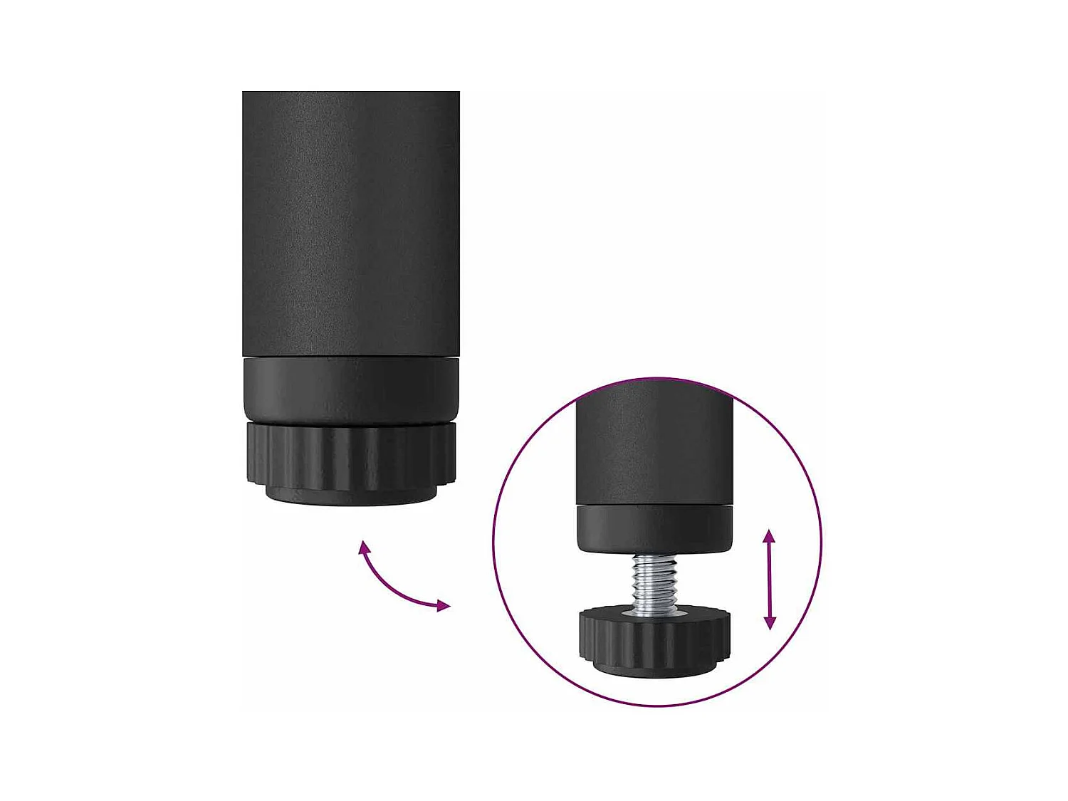 Bibliothèque Chêne noir 60 x 30 x 183 cm Bois d'ingénierie