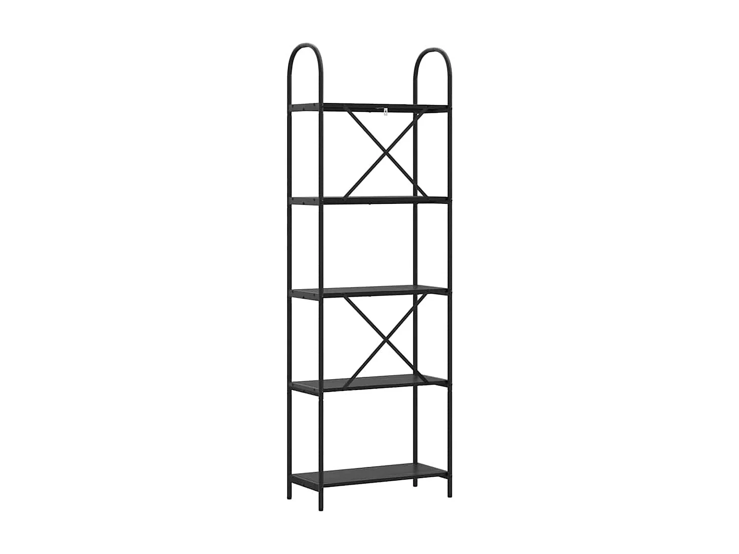 Bibliothèque Chêne noir 60 x 30 x 183 cm Bois d'ingénierie