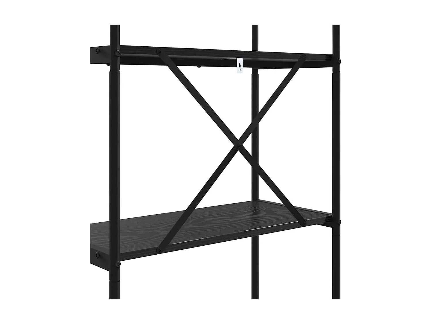 Bibliothèque Chêne noir 60 x 30 x 183 cm Bois d'ingénierie