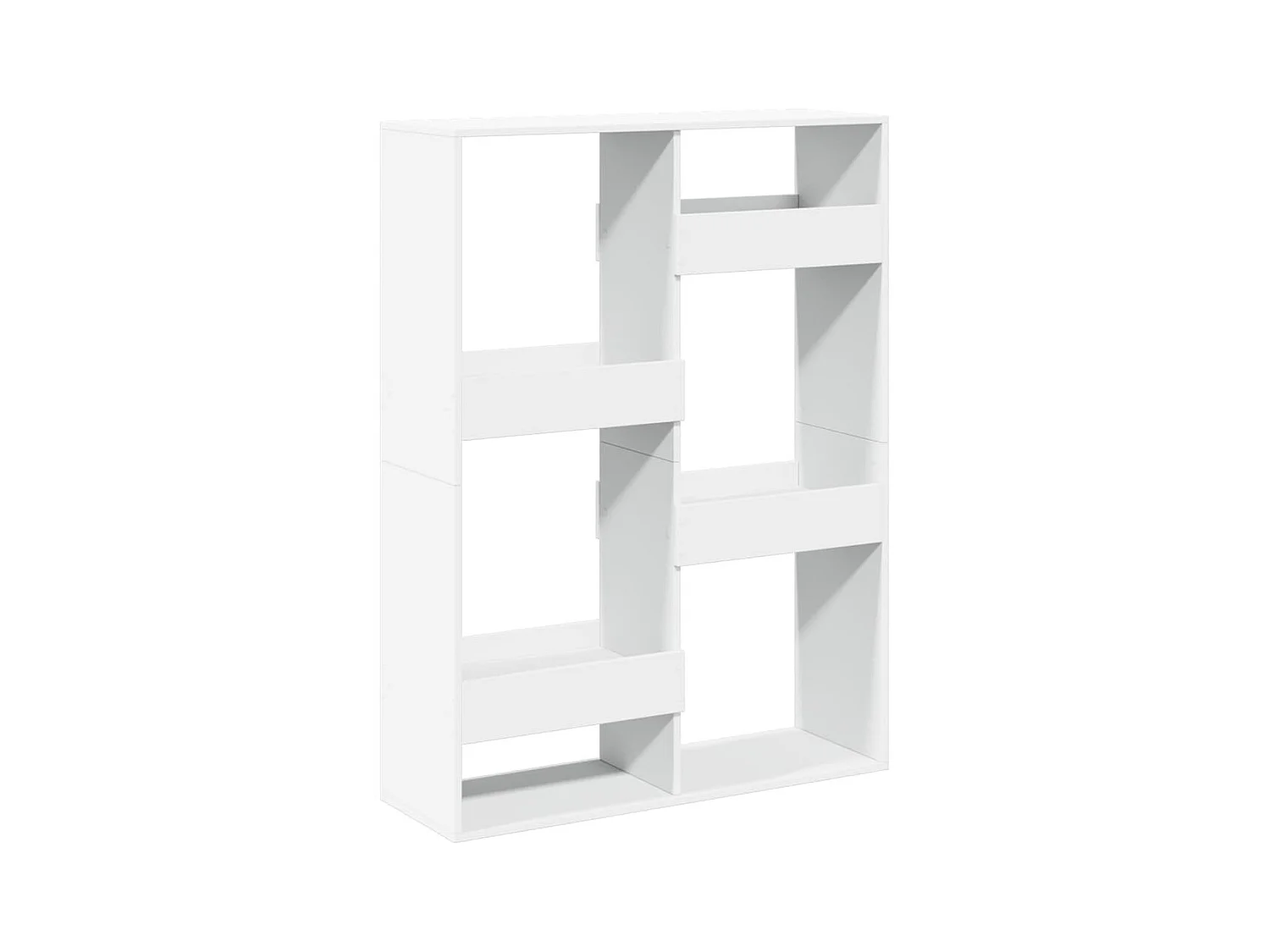 Bibliothèque / Cloison de séparation blanc 100x33x135 cm bois d'ingénierie