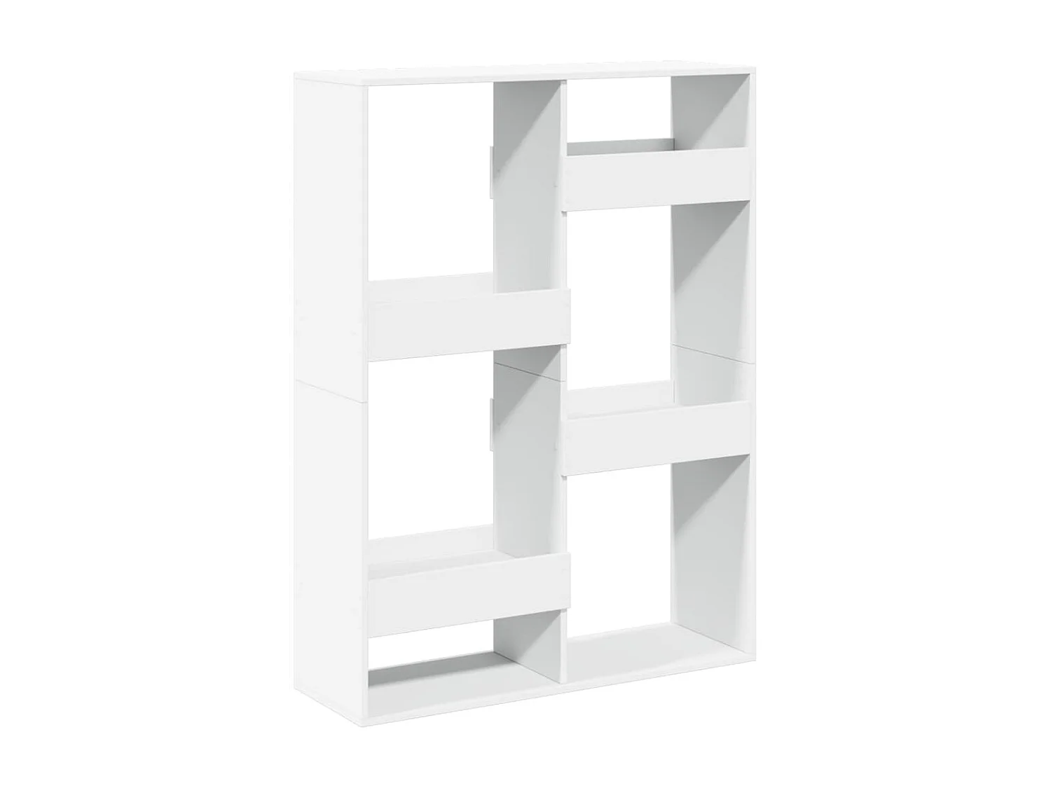 Bibliothèque / Cloison de séparation blanc 100x33x135 cm bois d'ingénierie