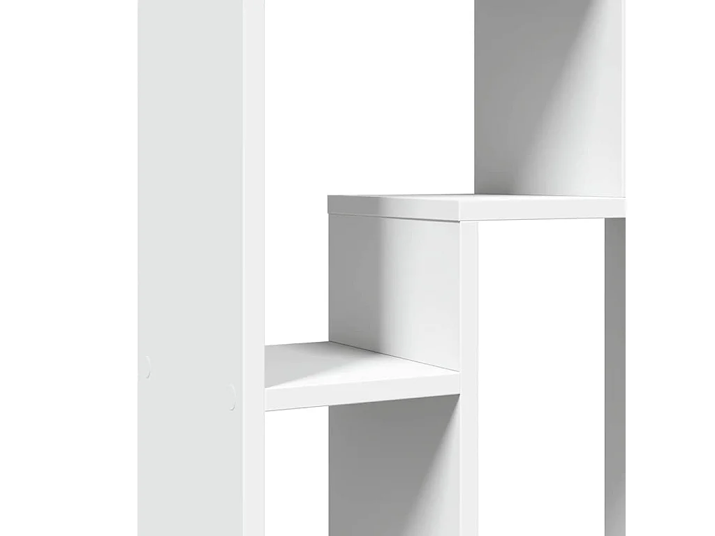 Bibliothèque blanc 63x20x90 cm bois d'ingénierie