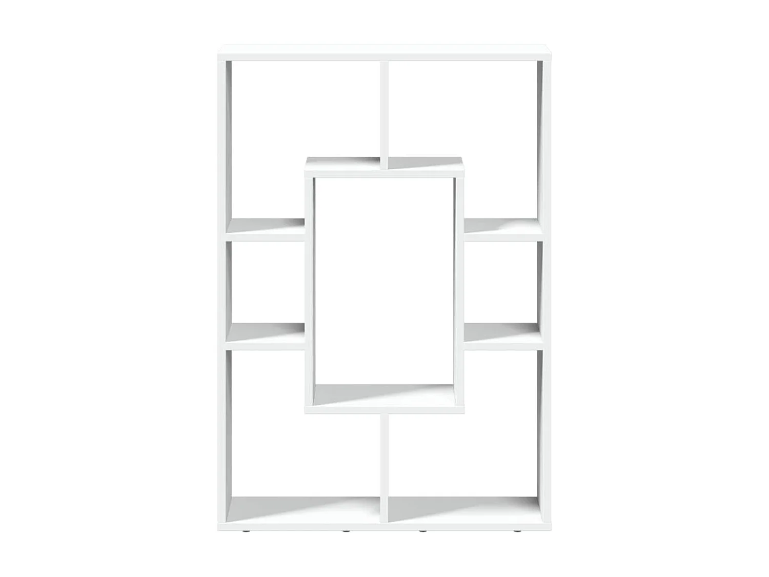 Bibliothèque blanc 63x20x90 cm bois d'ingénierie