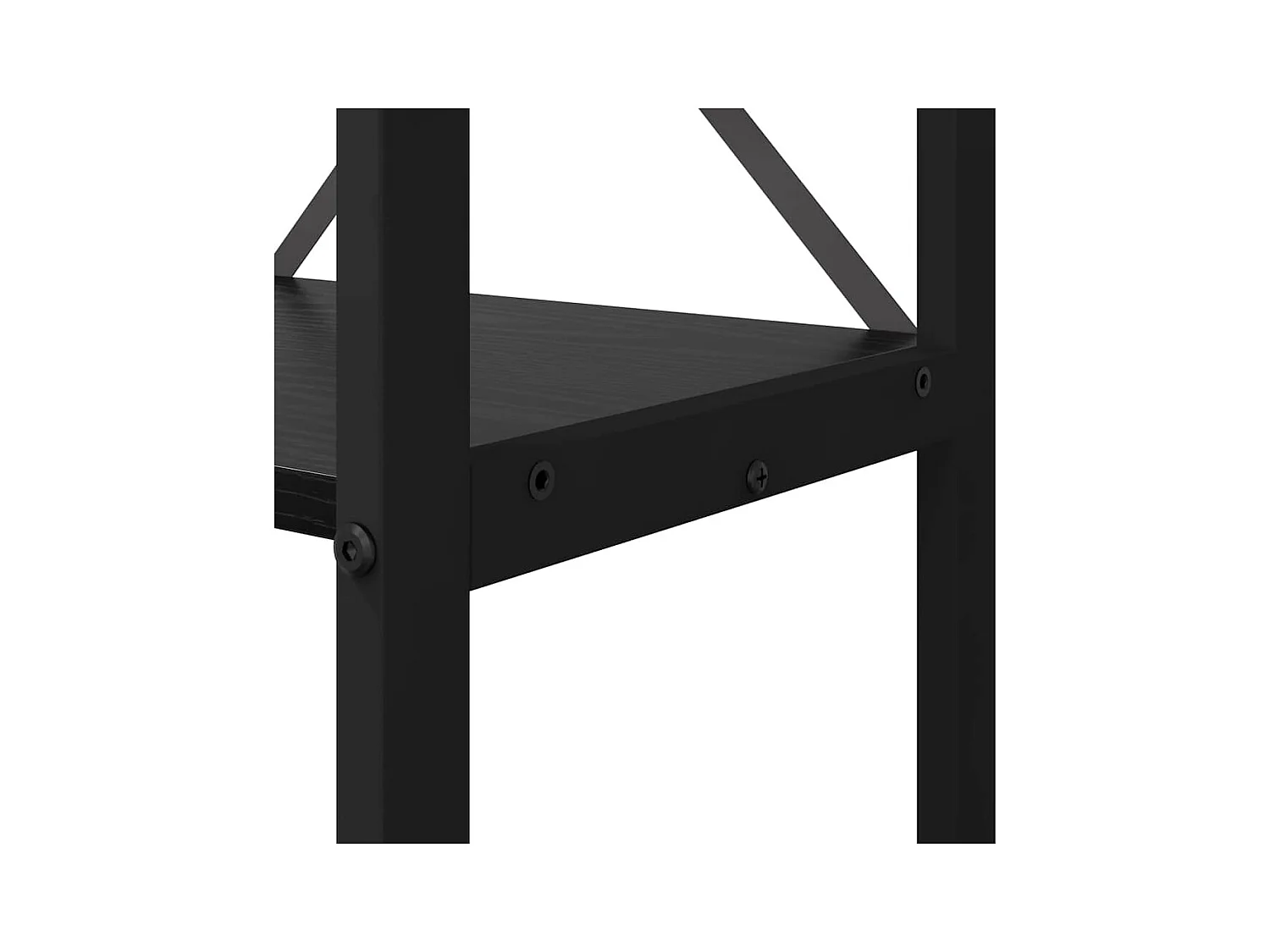 Bibliothèque Chêne noir 60 x 30 x 118 cm Bois d'ingénierie