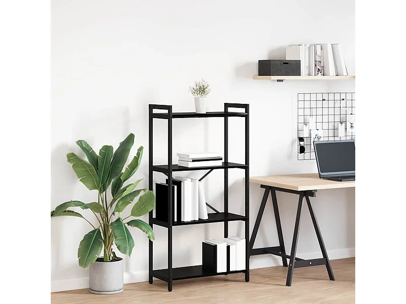 Bibliothèque Chêne noir 60 x 30 x 118 cm Bois d'ingénierie