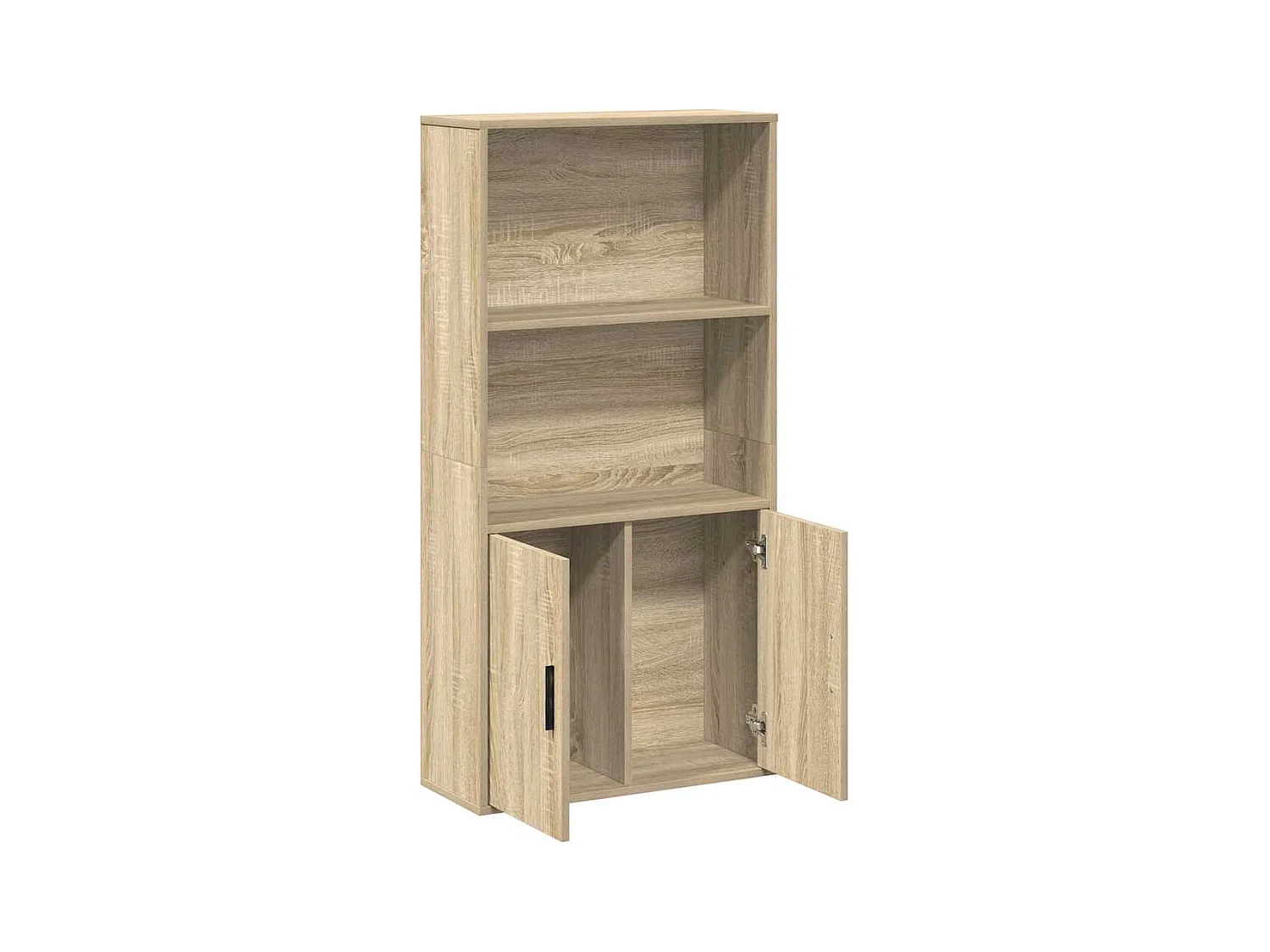 Bibliothèque chêne sonoma 60x24x120 cm bois d'ingénierie