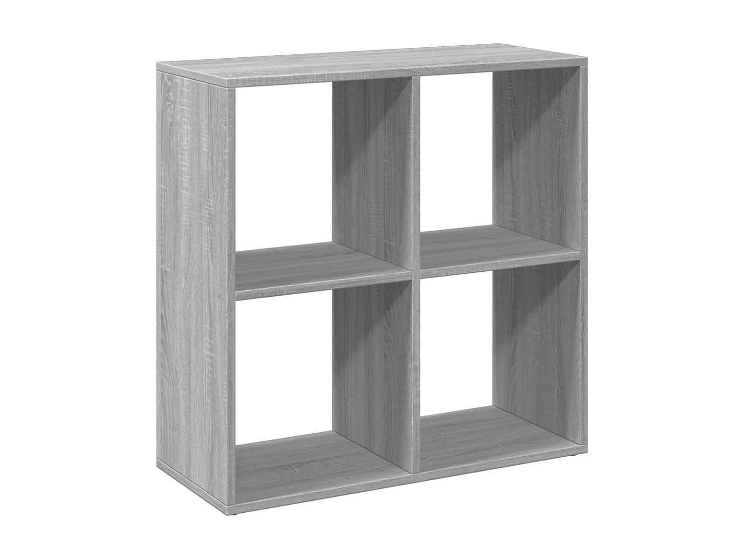 Bibliothèque séparatrice de pièce sonoma gris 69,5x29x69,5 cm