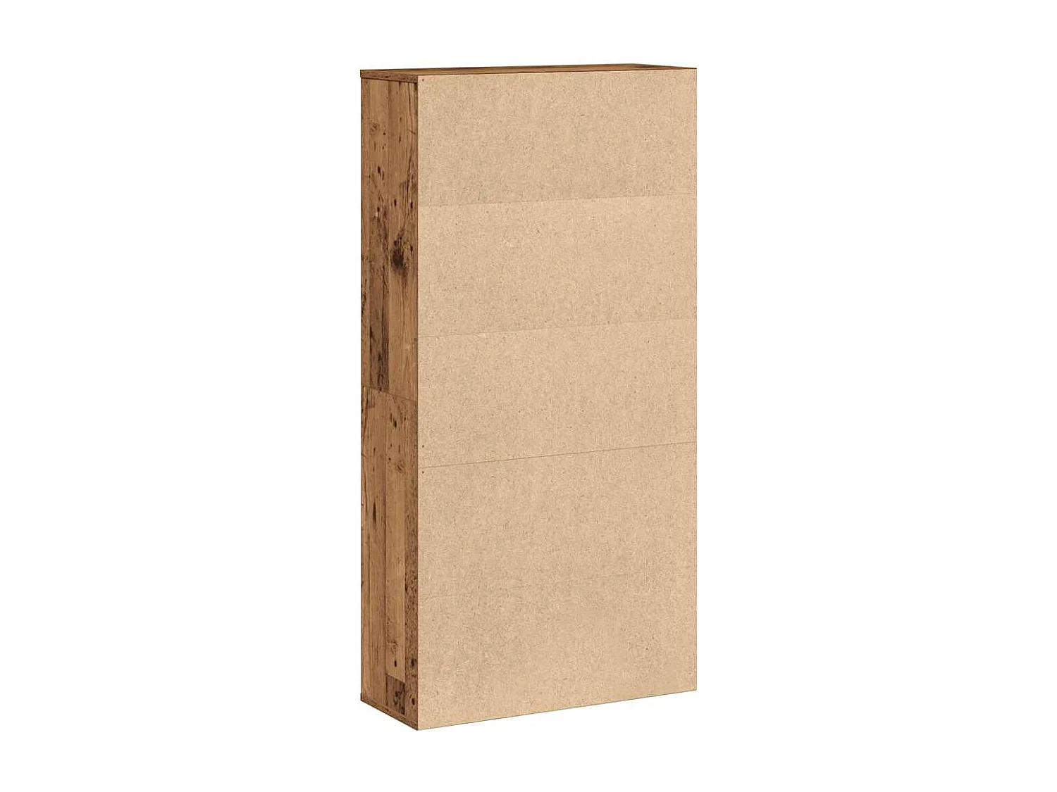 Bibliothèque vieux bois 60x24x120 cm bois d'ingénierie