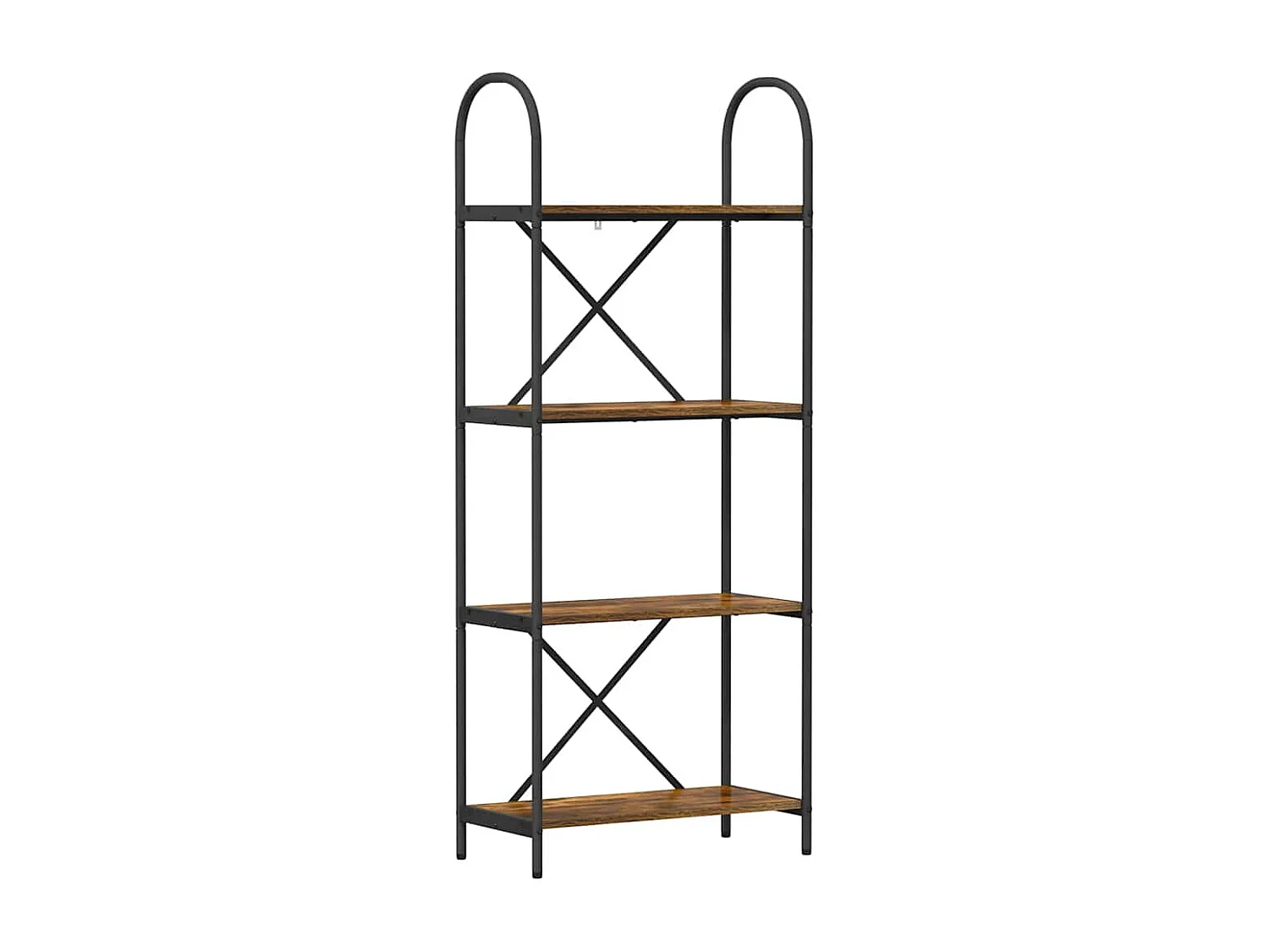 Bibliothèque Chêne fumé 60 x 30 x 146 cm Bois d'ingénierie