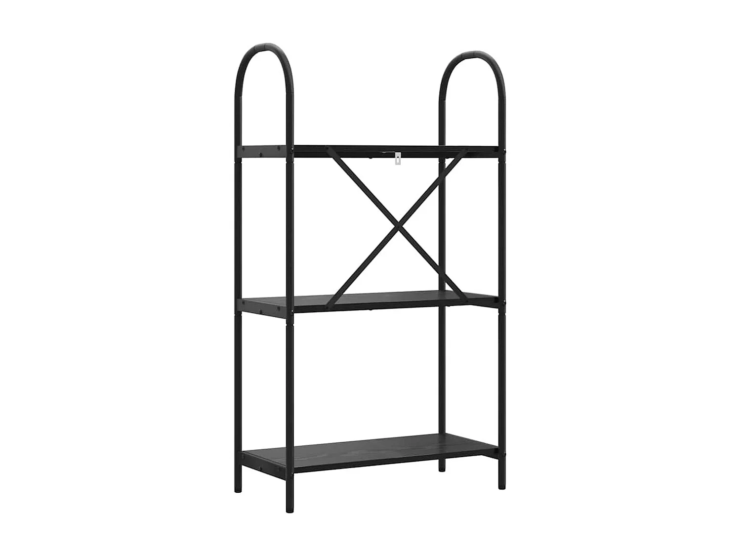 Bibliothèque Chêne noir 60 x 30 x 109 cm Bois d'ingénierie