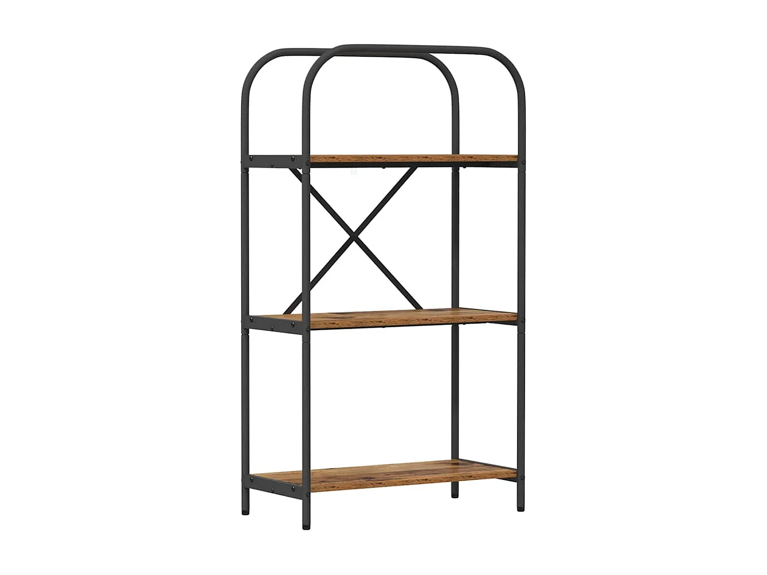 Bibliothèque Bois ancien 60 x 30 x 109 cm Bois d'ingénierie