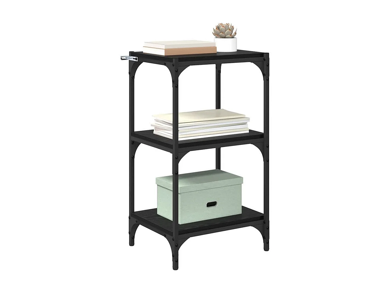 Bibliothèque Chêne noir 40 x 33 x 71 cm Bois d'ingénierie