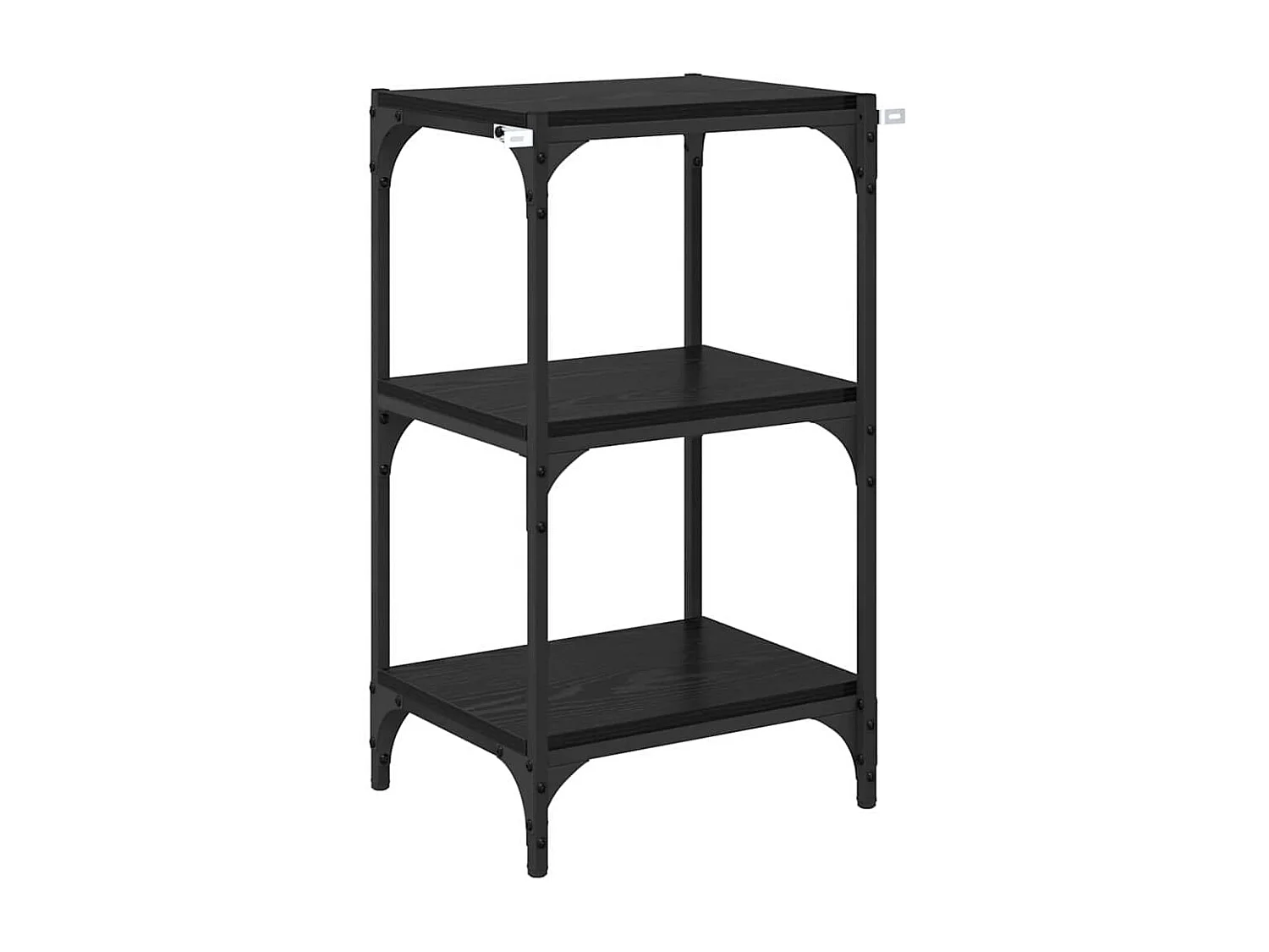 Bibliothèque Chêne noir 40 x 33 x 71 cm Bois d'ingénierie