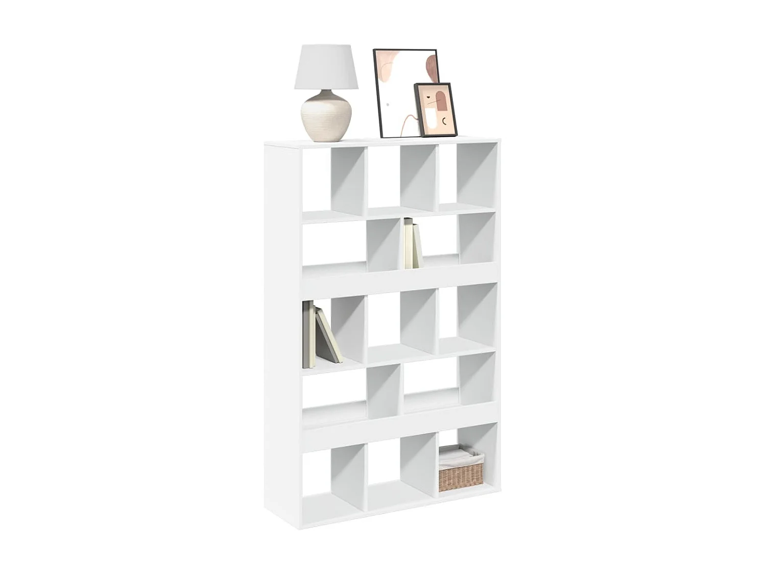 Bibliothèque blanc 100x33x156,5 cm bois d'ingénierie