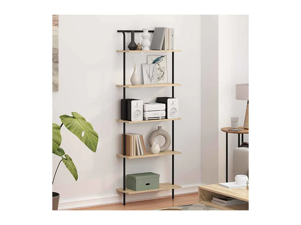 Bibliothèque Chêne sonoma 60 x 24 x 168 cm Bois d'ingénierie