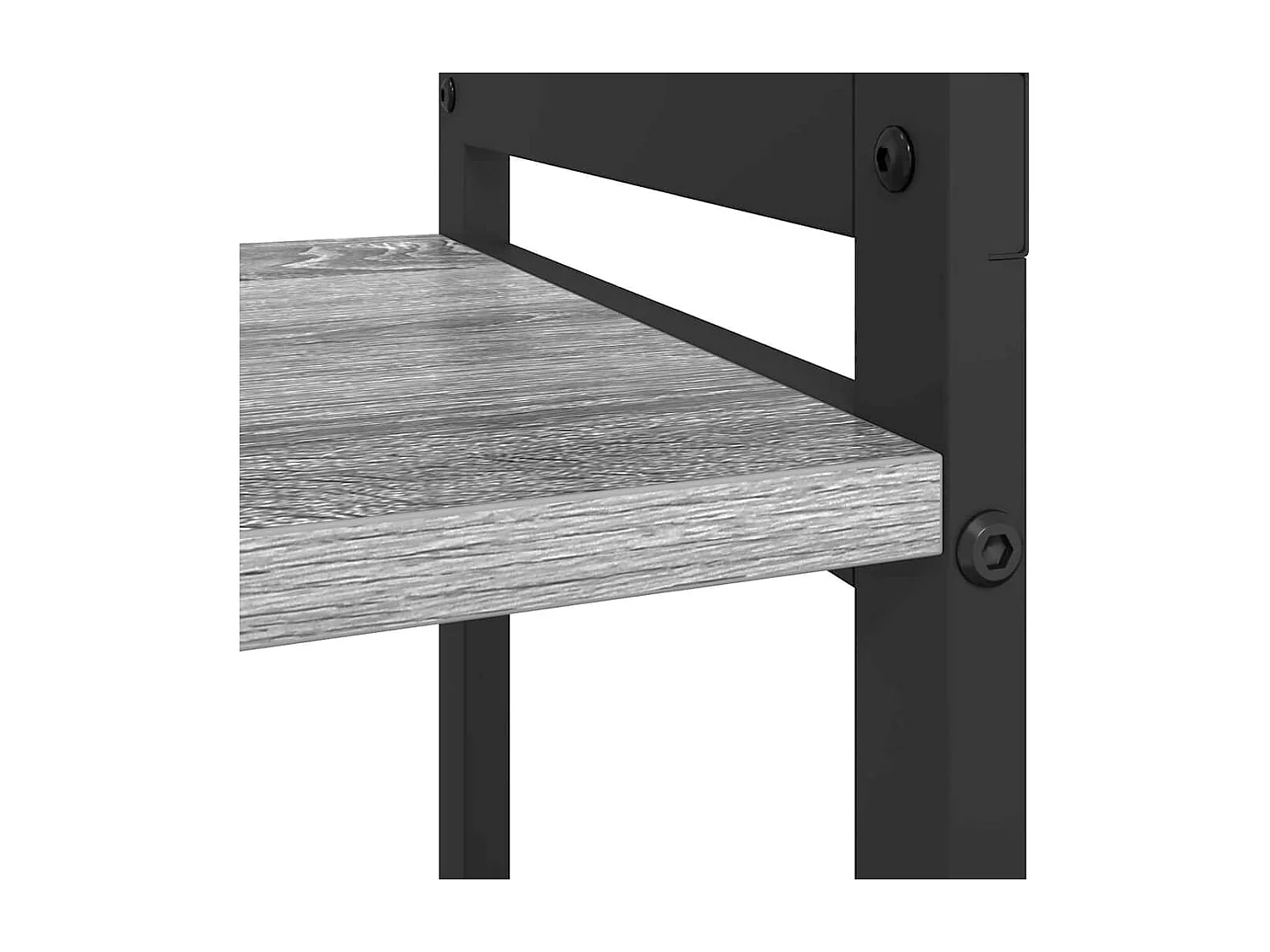 Bibliothèque Sonoma gris 60 x 30 x 83 cm Bois d'ingénierie