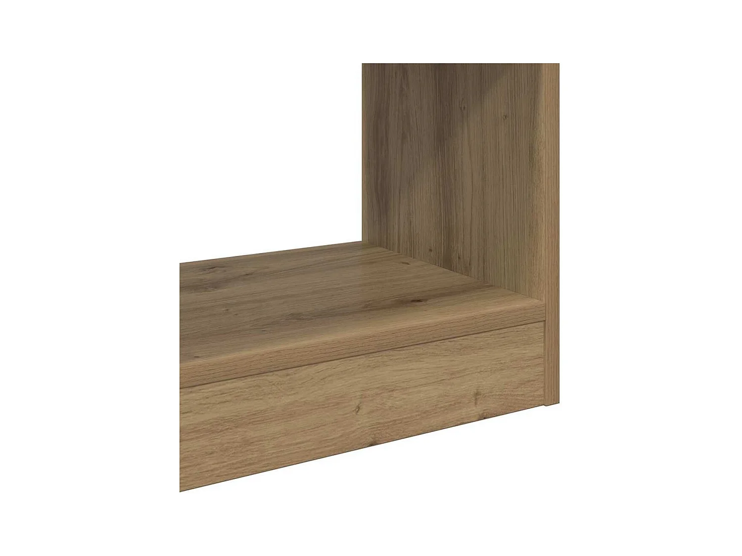 Bibliothèque chêne artisanal 40 x 30 x 103 cm Bois d'ingénierie