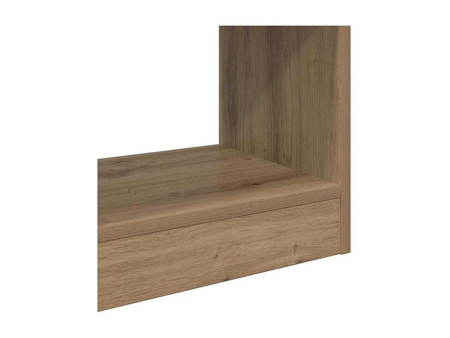 Bibliothèque chêne artisanal 40 x 30 x 103 cm Bois d'ingénierie