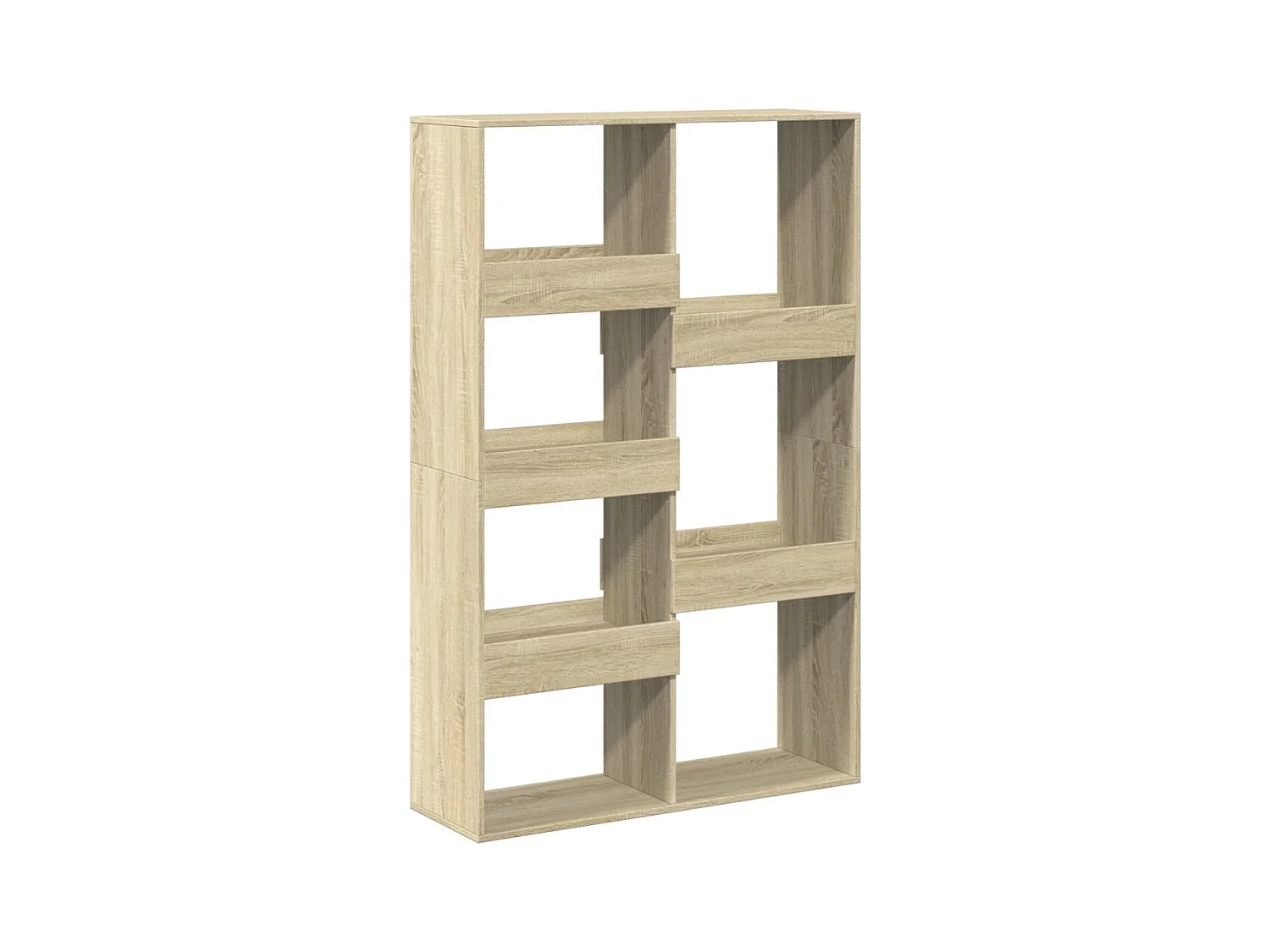 Estantería de madera de ingeniería roble Sonoma 100x33x155,5 cm