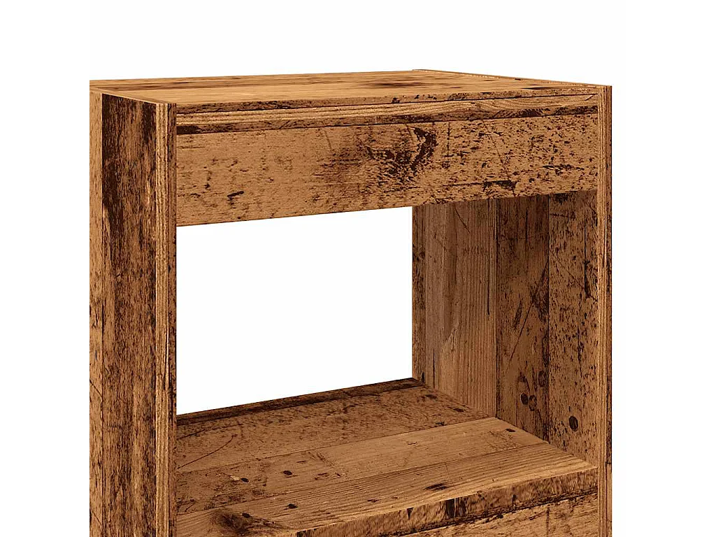 Estante/divisória 40x30x198 cm madeira velha