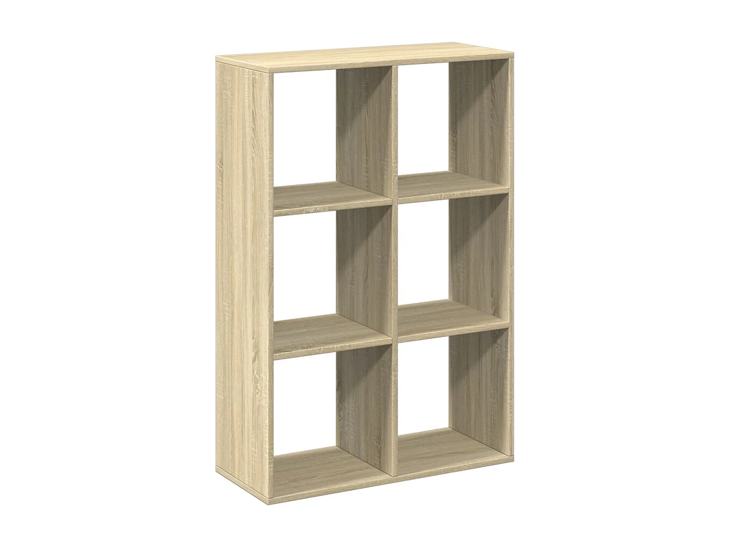 Bibliothèque séparatrice de pièce chêne sonoma 69,5x29x103,5 cm