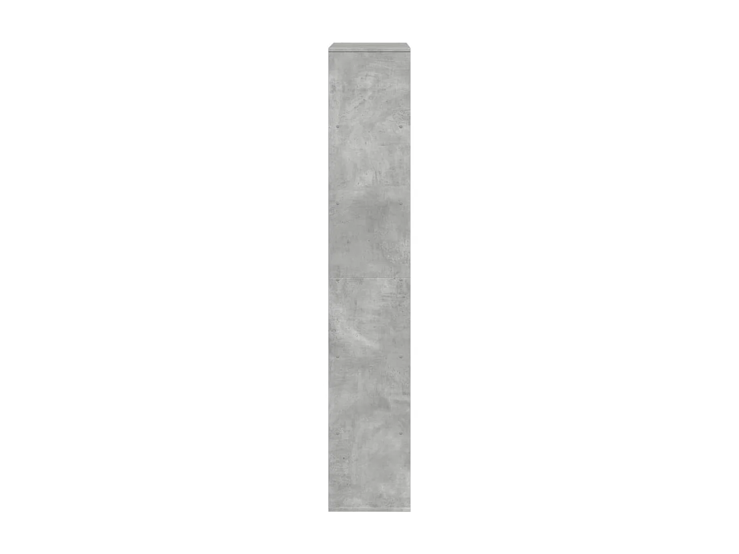 Bibliothèque gris béton 100x33x187,5 cm bois d'ingénierie