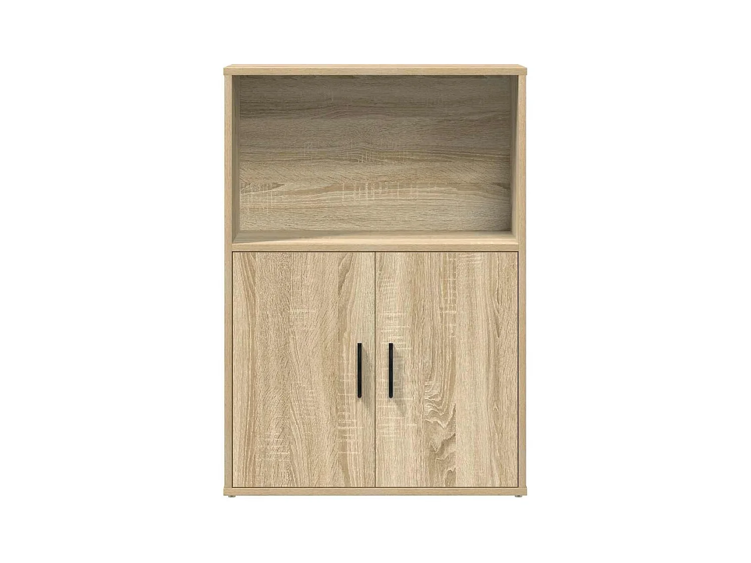 Bibliothèque chêne sonoma 60x24x85 cm bois d'ingénierie