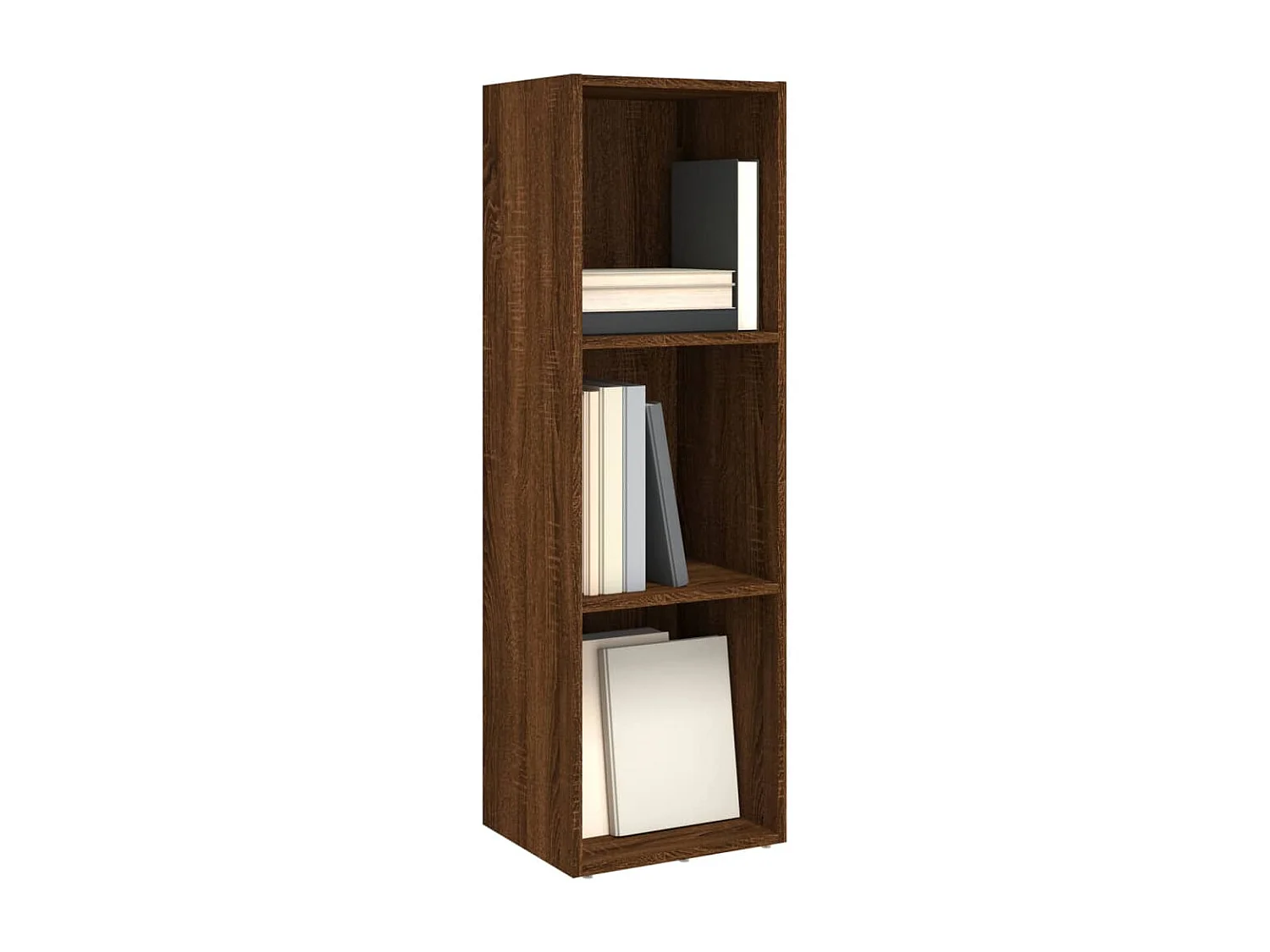 Bibliothèque/Meuble TV chêne marron 36x30x114cm bois ingénierie