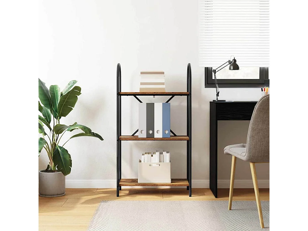 Estante de libros Madera vieja 60 x 30 x 109 cm