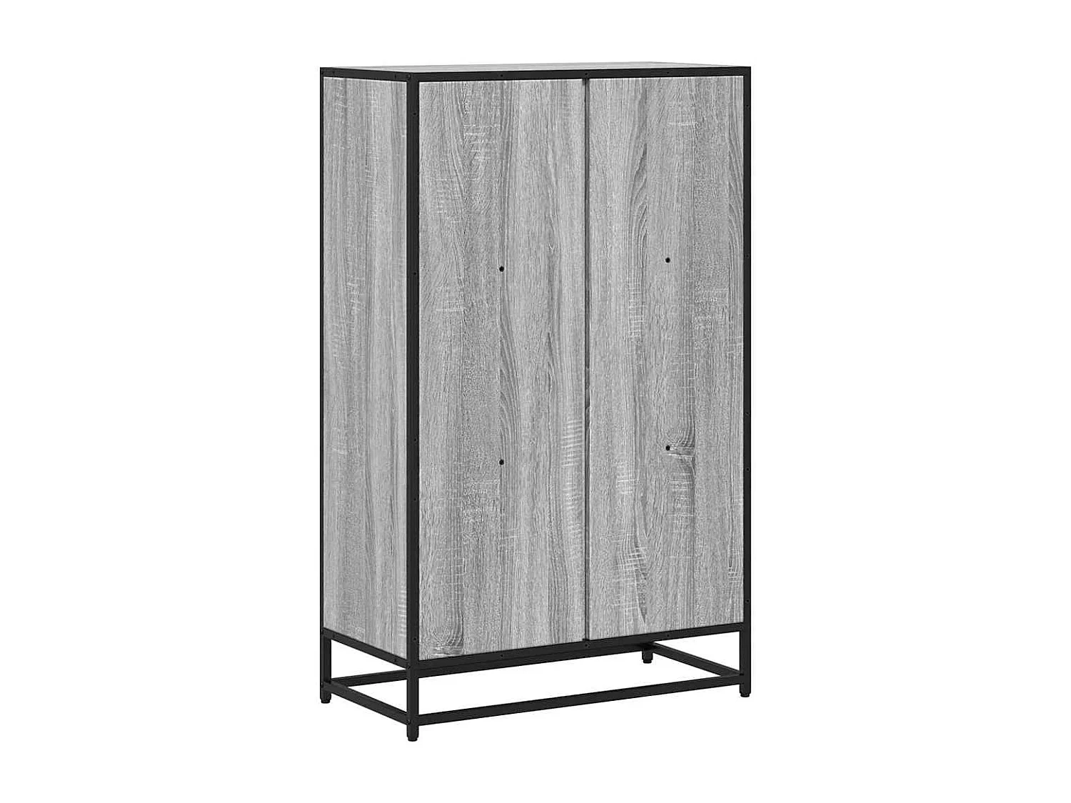 Estantería madera de ingeniería gris sonoma 65,5x33x107,5 cm