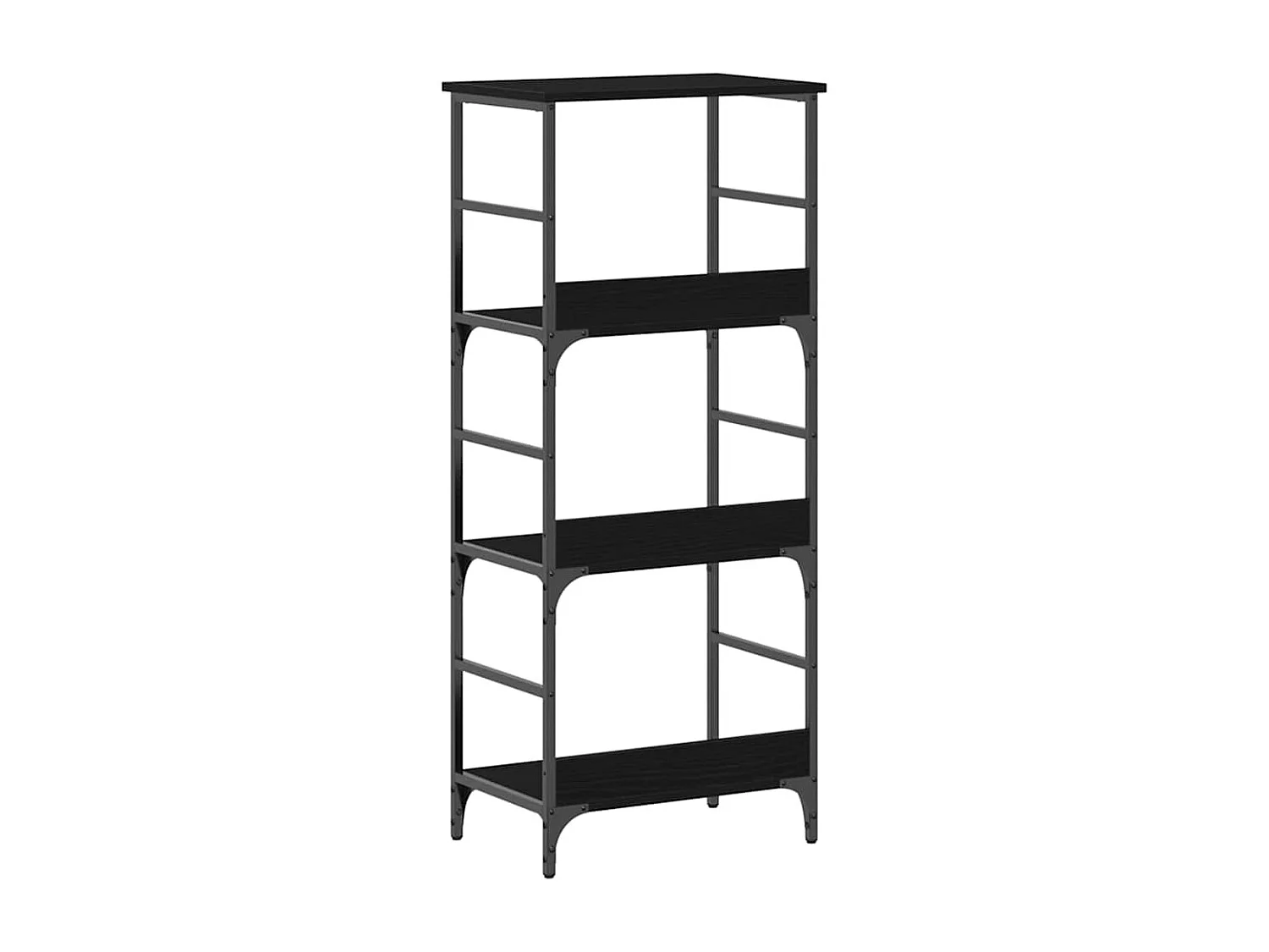 Bibliothèque Chêne noir 50 x 33 x 117.5 cm Bois d'ingénierie