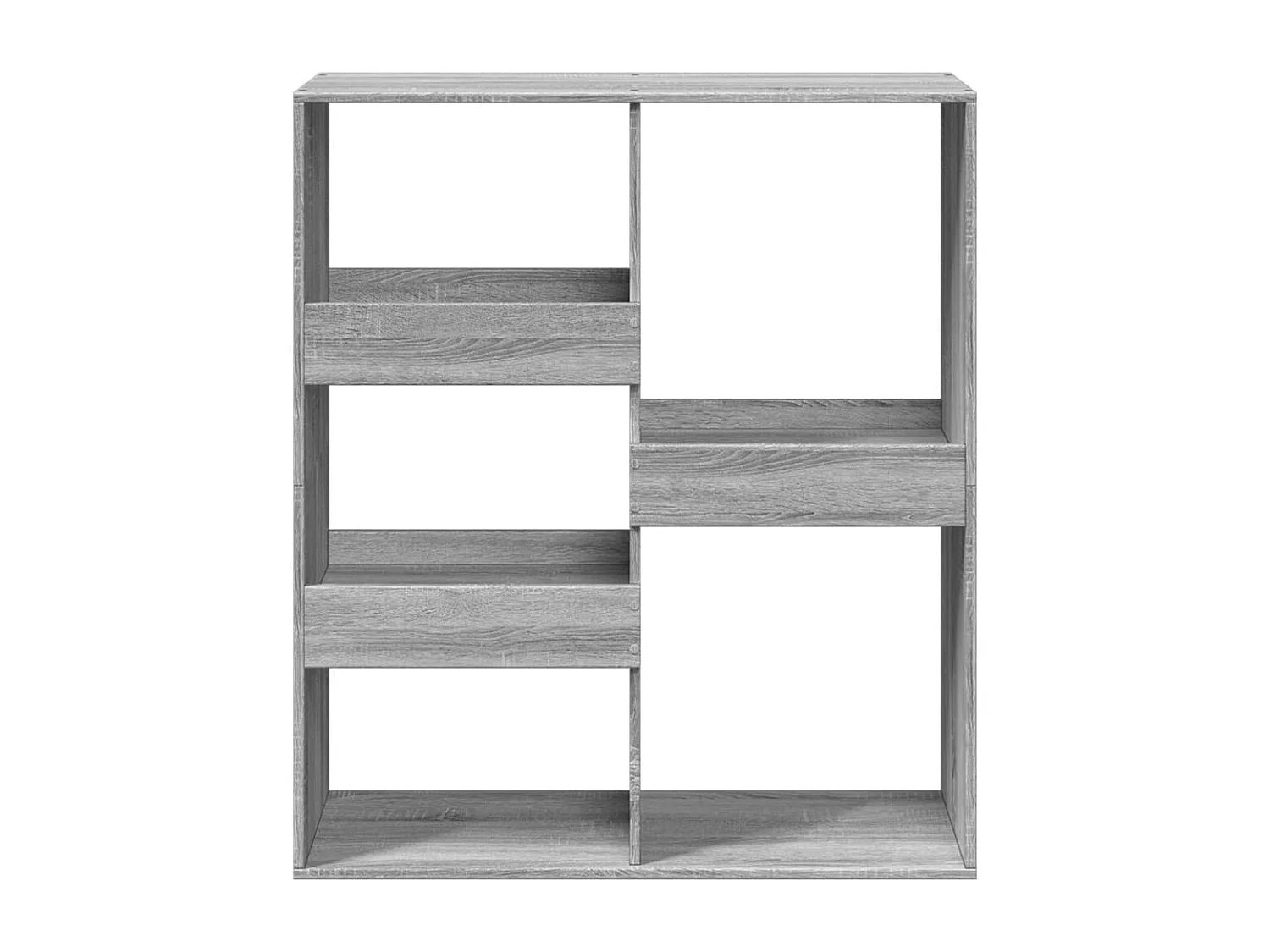 Bibliothèque / Cloison de séparation sonoma gris 100x33x115 cm bois ingénierie