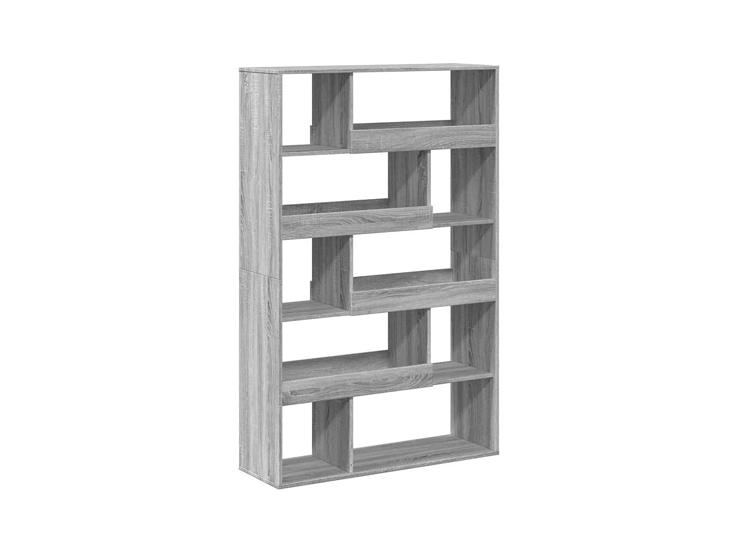 Estante 100x33x156,5 cm derivados de madeira cinzento sonoma