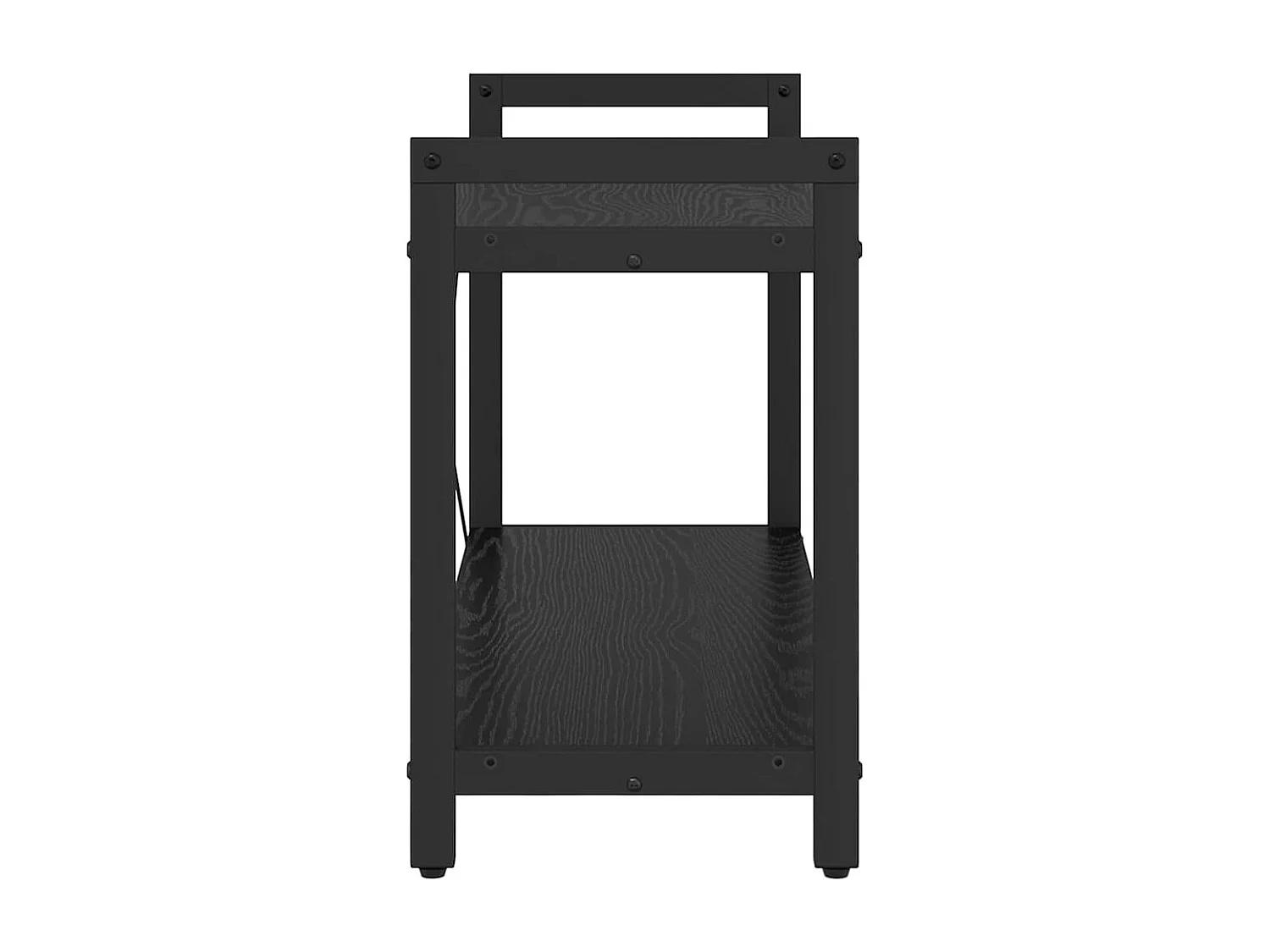 Bibliothèque Chêne noir 80 x 30 x 48.5 cm Bois d'ingénierie