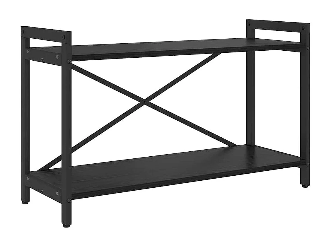 Bibliothèque Chêne noir 80 x 30 x 48.5 cm Bois d'ingénierie