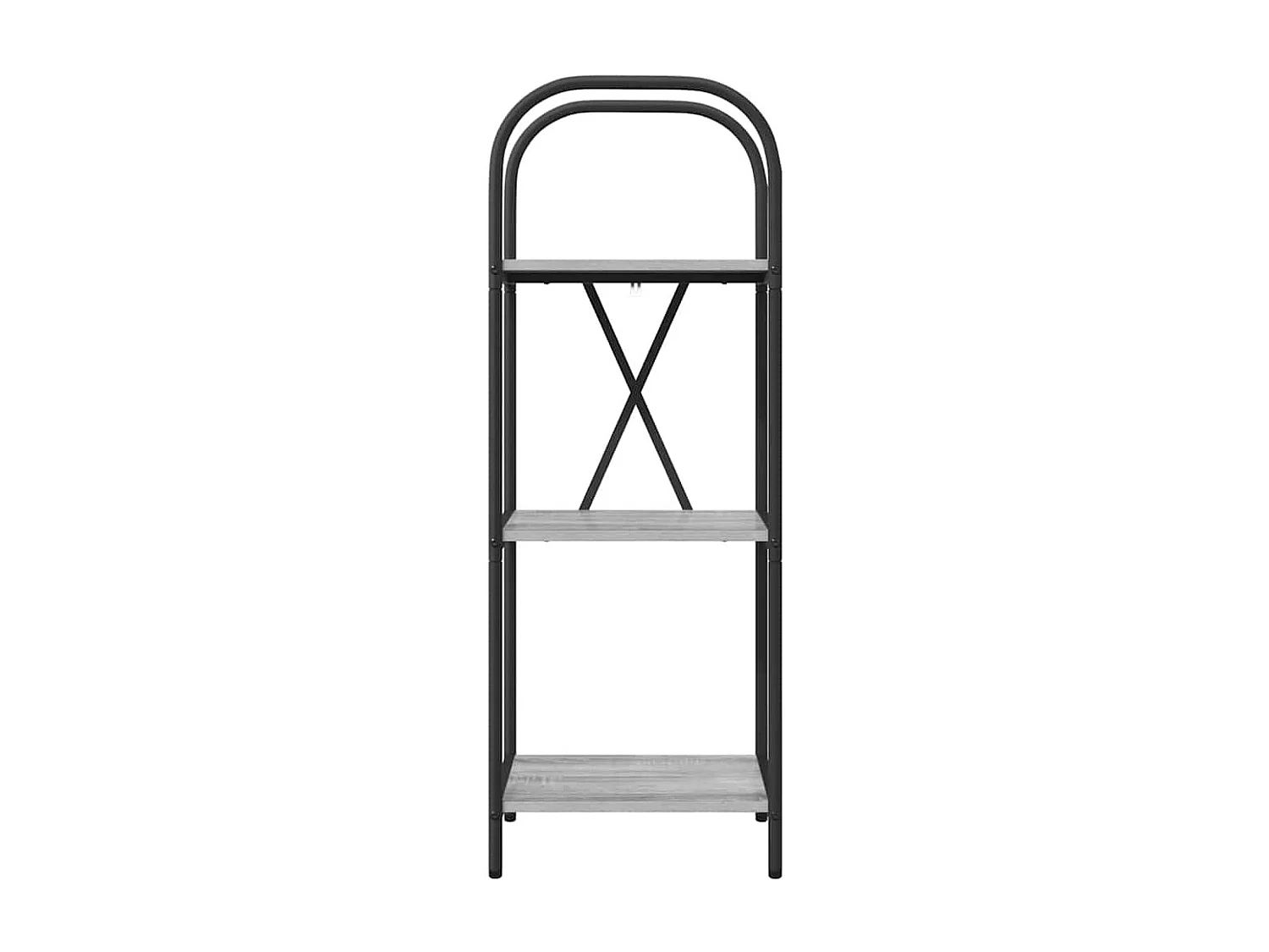 Bibliothèque Sonoma gris 40 x 30 x 109 cm Bois d'ingénierie